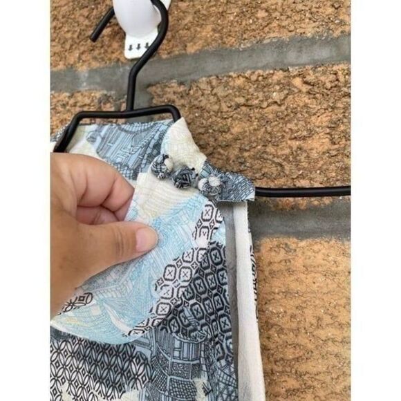 Shanghai Tang  silk sheer dress 10 - Picture 5 of 12